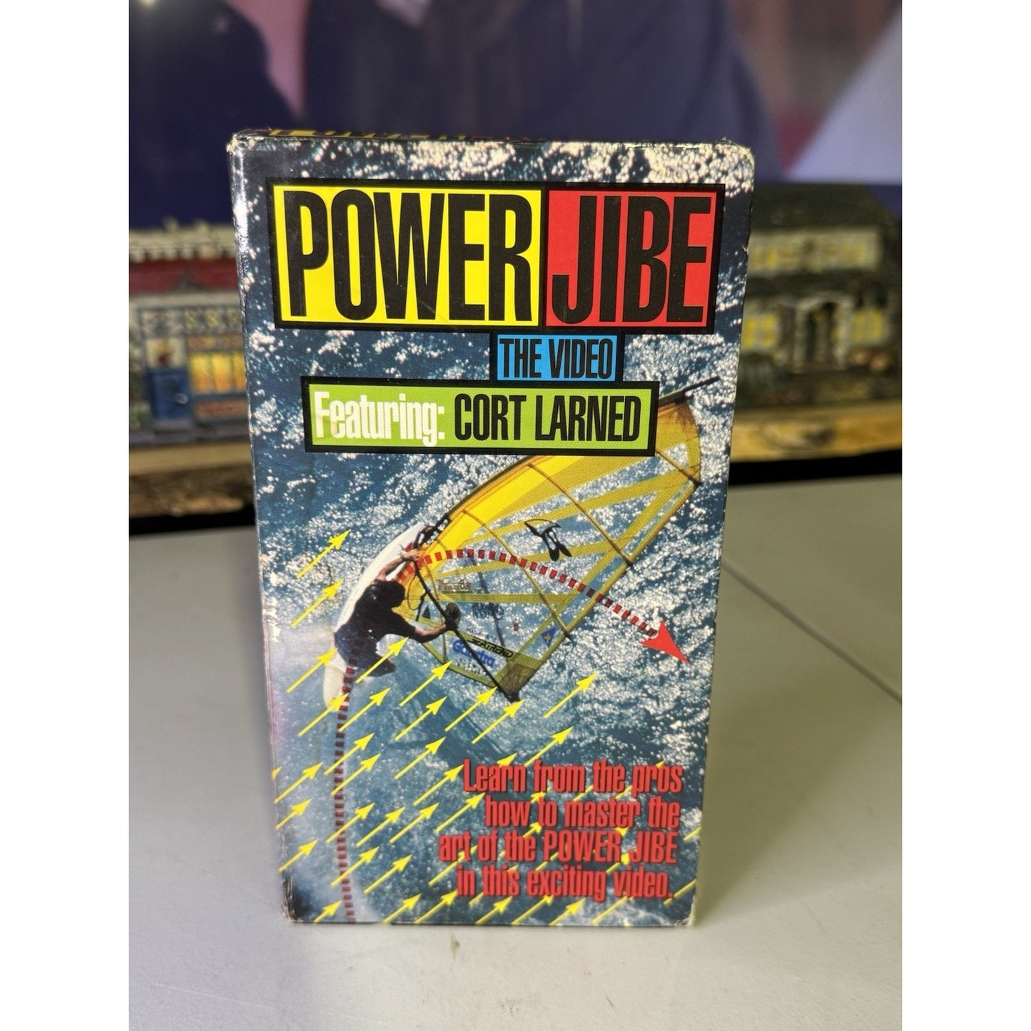 Power Jibe The Video : Cort Larned - VHS Used