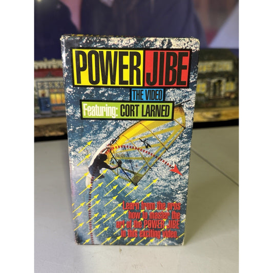 Power Jibe The Video : Cort Larned - VHS Used