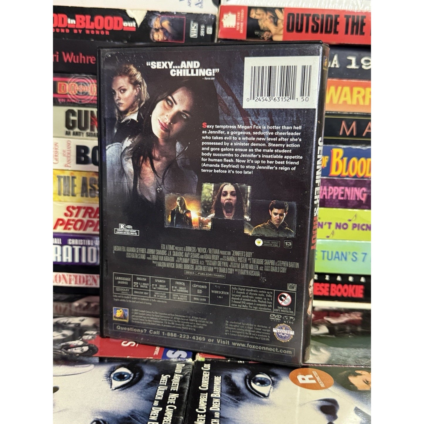 Jennifer's Body ( 2009) DVD R-Rated Version Megan Fox Horror
