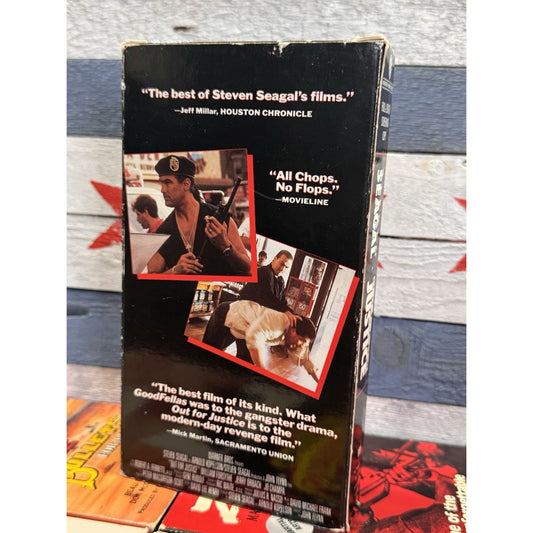 Out For Justice Promo Screener - VHS Used
