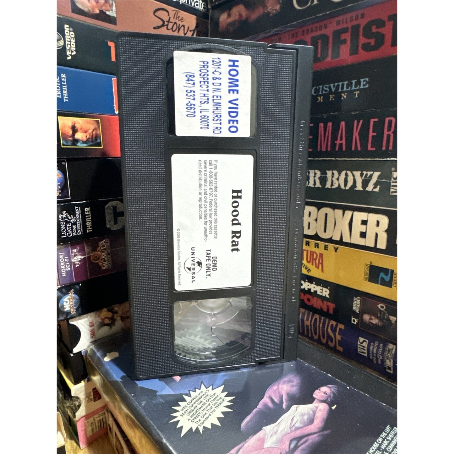 Hood Rat Promo Screener - VHS Used