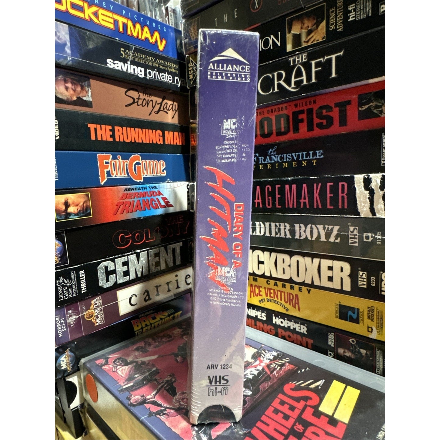 Diary of a Hitman - VHS Used
