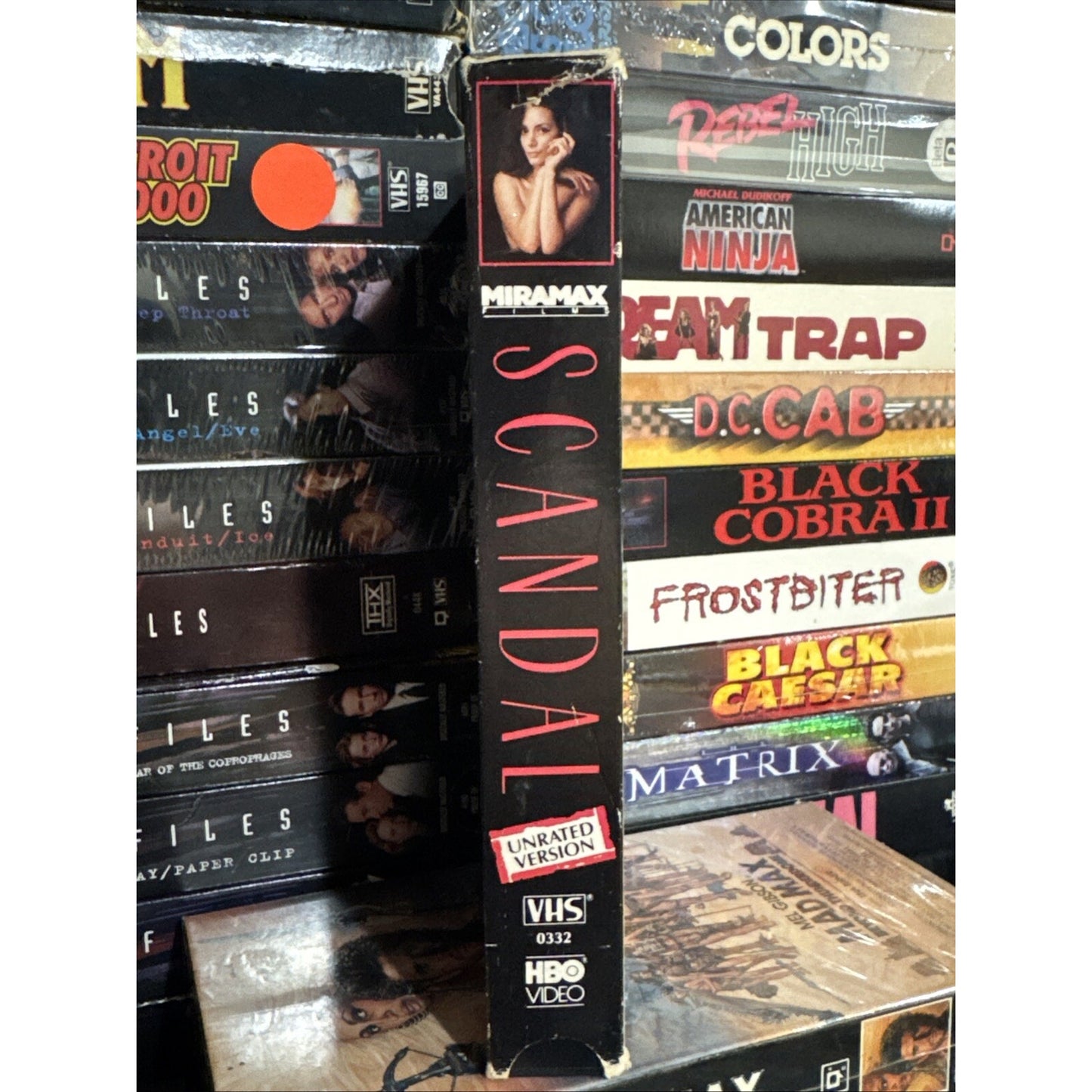 Scandal (Unrated) - VHS Used