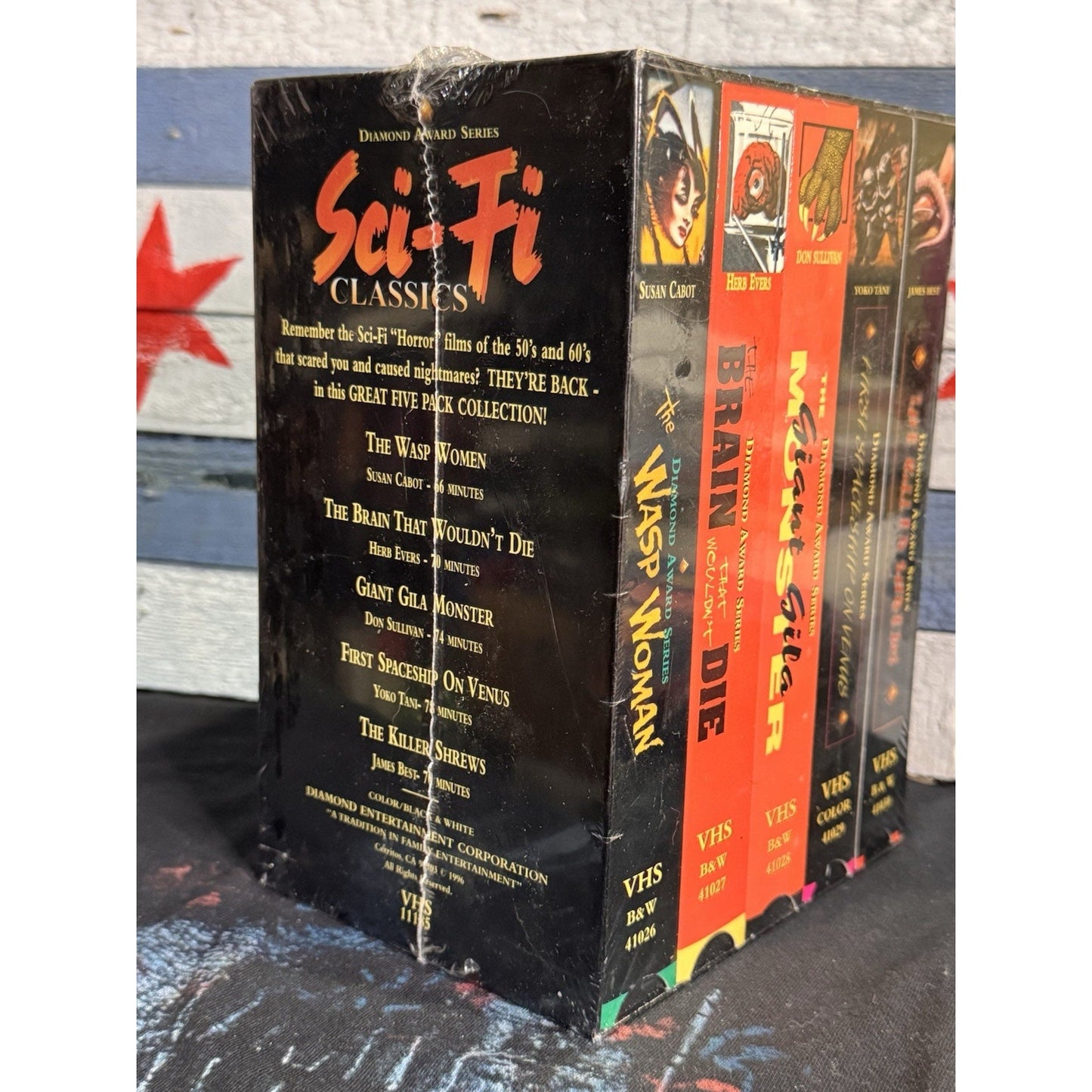 Sci-Fi Horror Tape Box Set - VHS