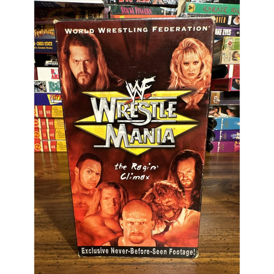 WWF WrestleMania 15: The Ragin Climax - VHS Used