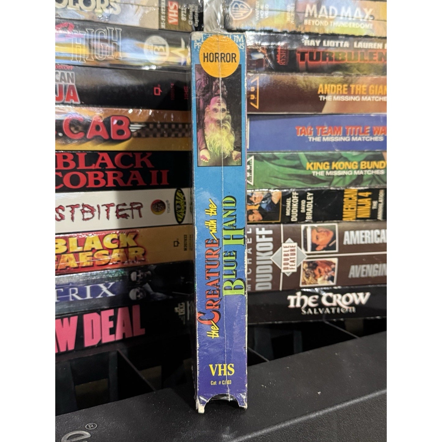 The Creature With The Blue Hand - VHS Used