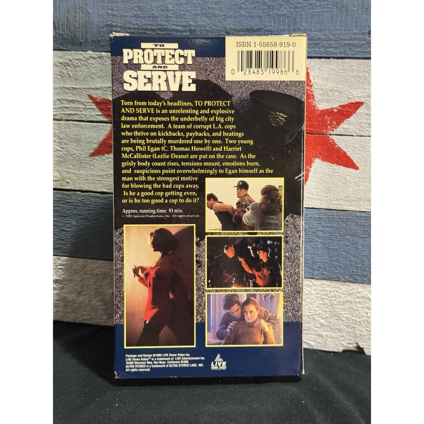To Protect And Serve - VHS Used