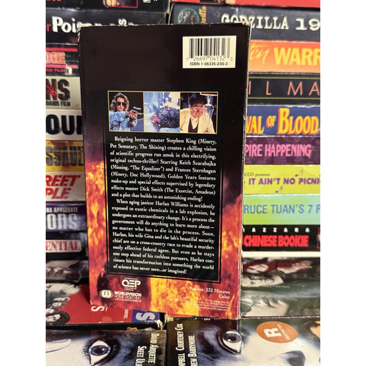 Stephen King’s Golden Years - VHS Used