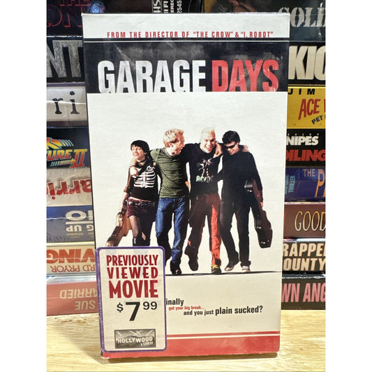 Garage Days - VHS Used