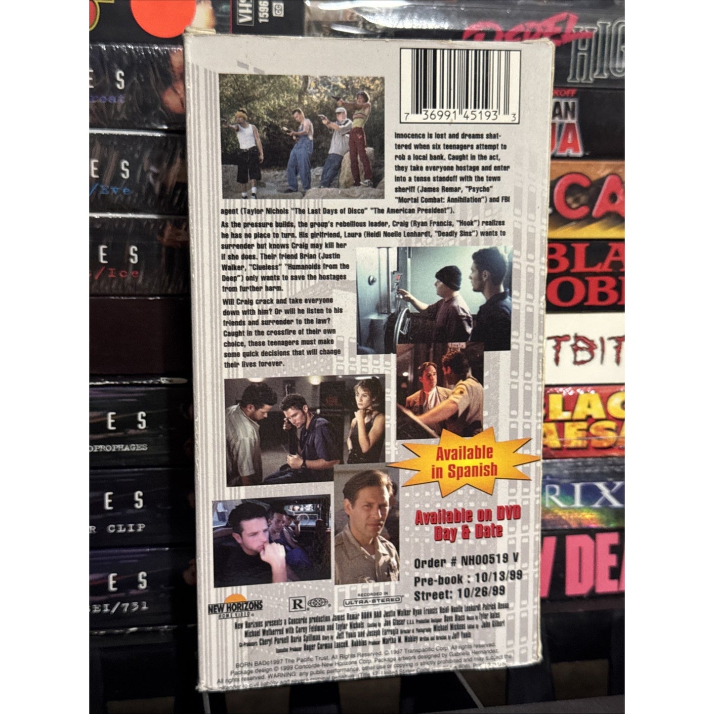 Born Bad Promo Screener - VHS Used