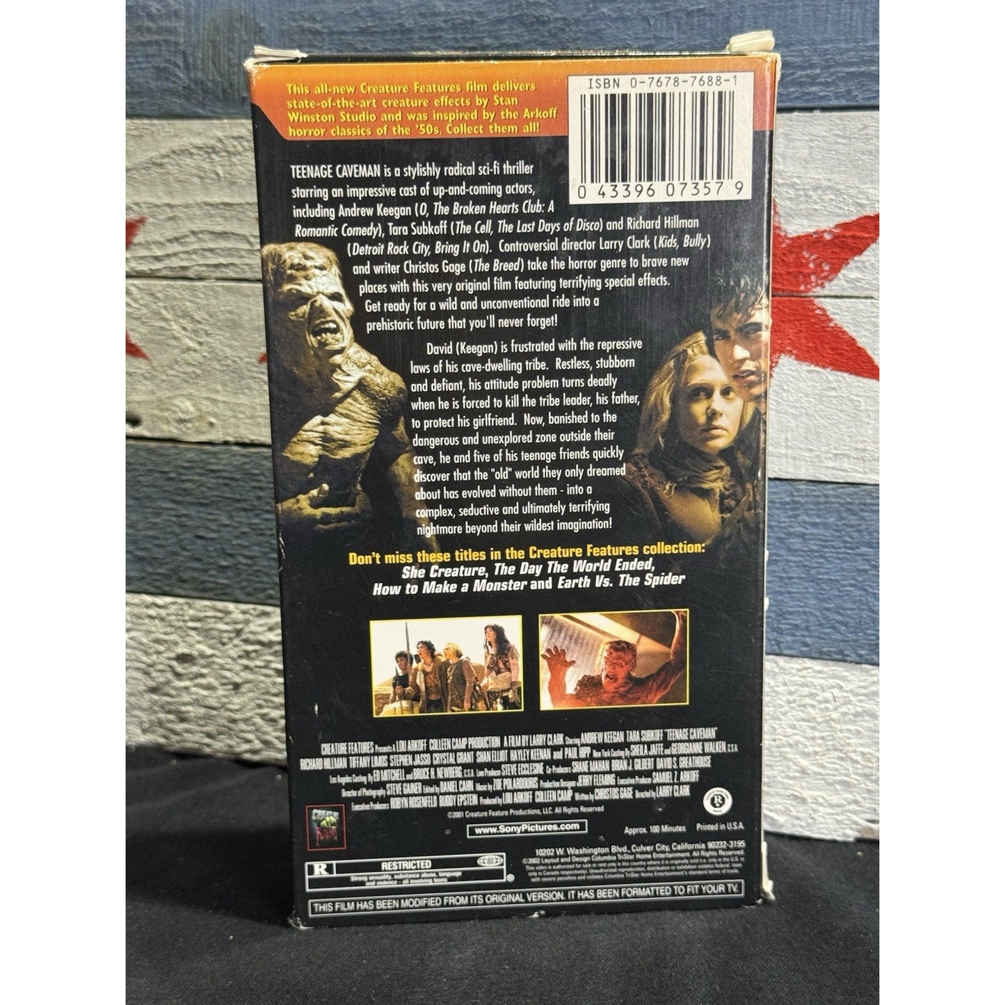 Teenage Caveman - VHS Used