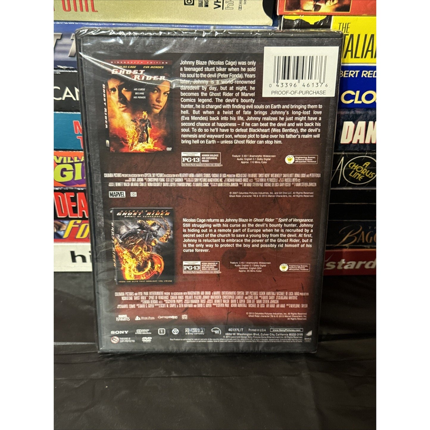 Ghost Rider Collection : Ghost Rider + Ghost Rider: Spirit of Vengeance - DVD