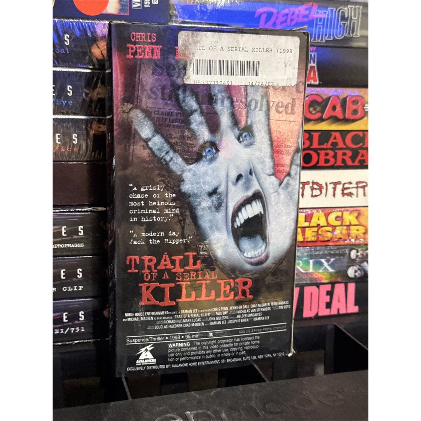 Trail of a Serial Killer - VHS Used