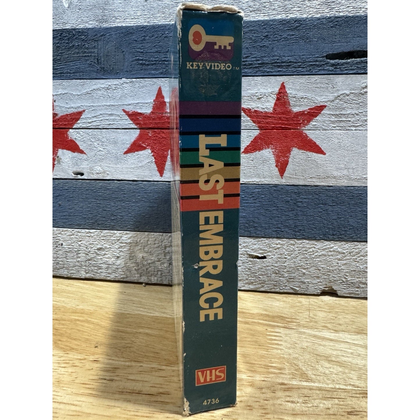 Last Embrace - Key Video VHS Used