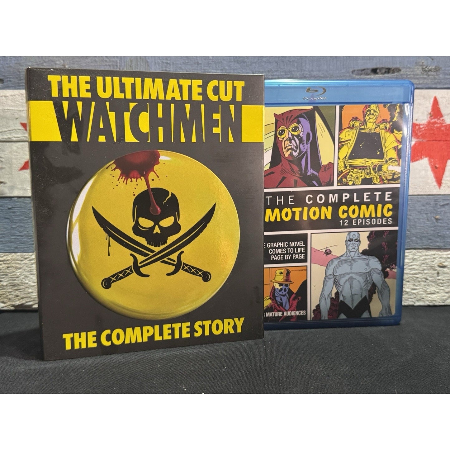 Watchmen: The Ultimate Cut 4-Disc Set - Blu-ray Used