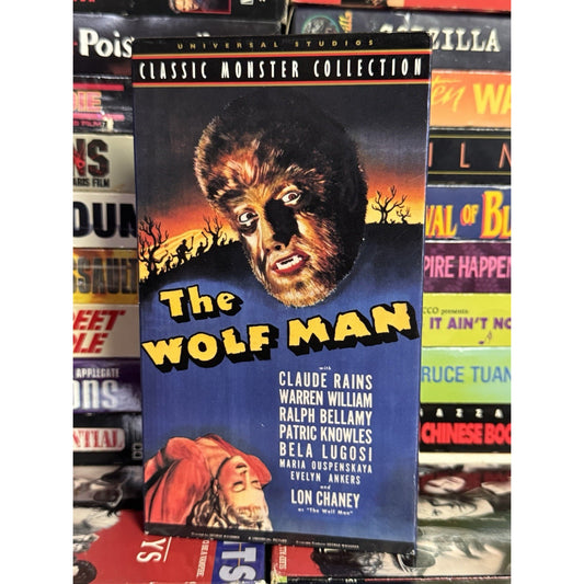 The Wolf Man - VHS Used