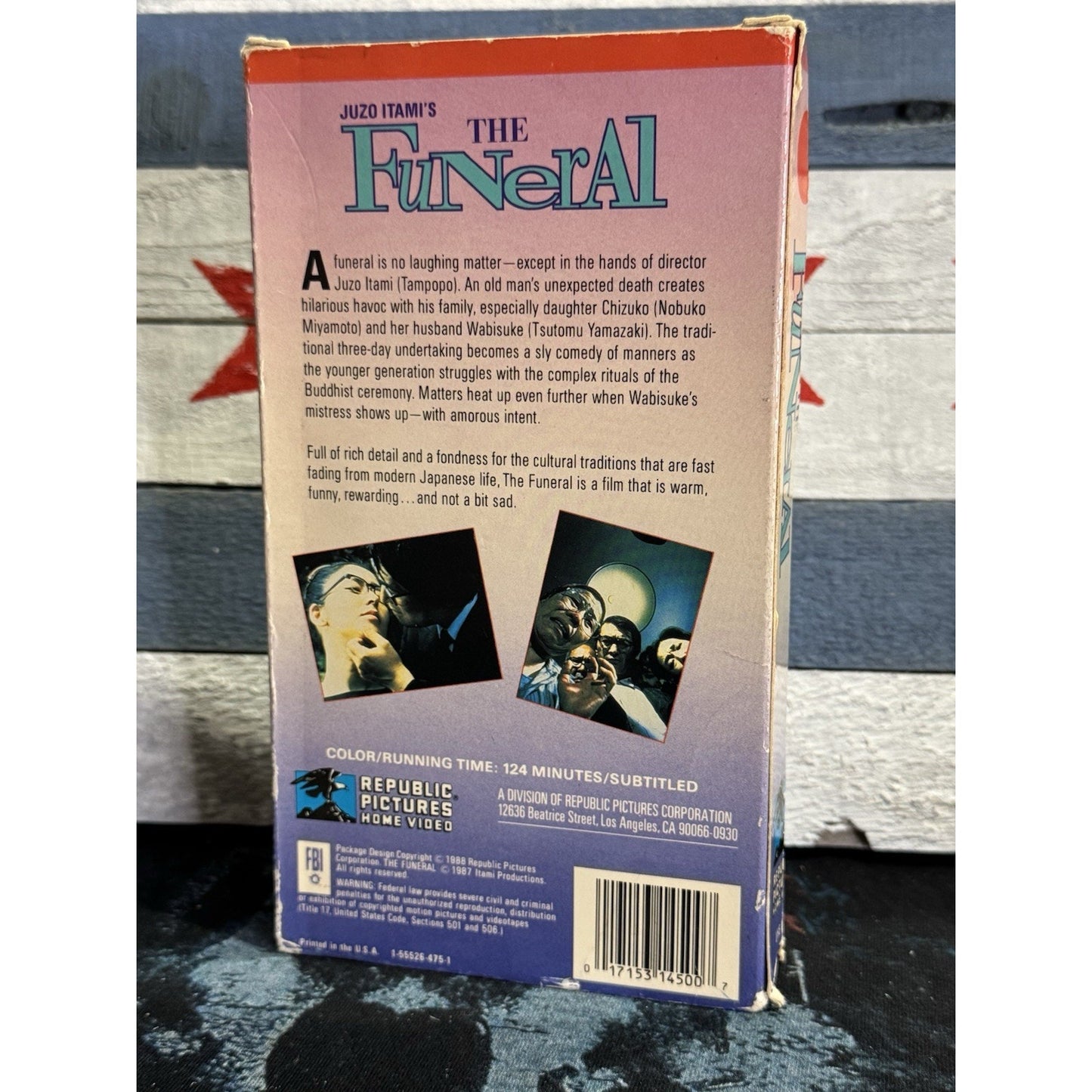 Juzo Itami’s The Funeral - VHS Used