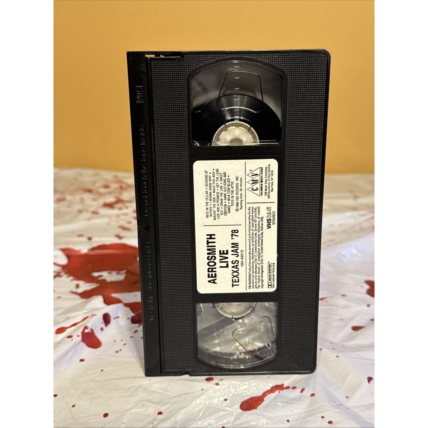 Aerosmith : Live Texxas Jam 78 - VHS Used