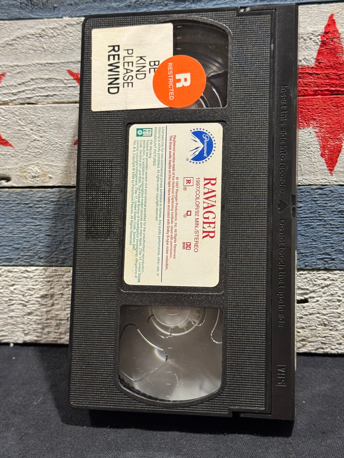 Ravager - VHS Used