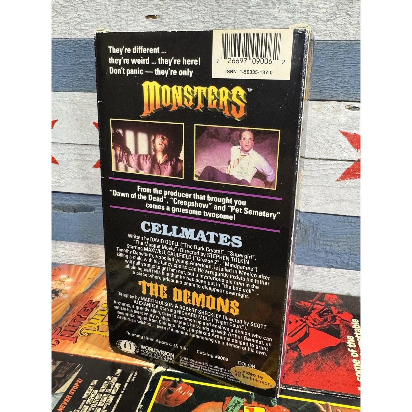 Monsters: Cellmates & The Demons - VHS Used