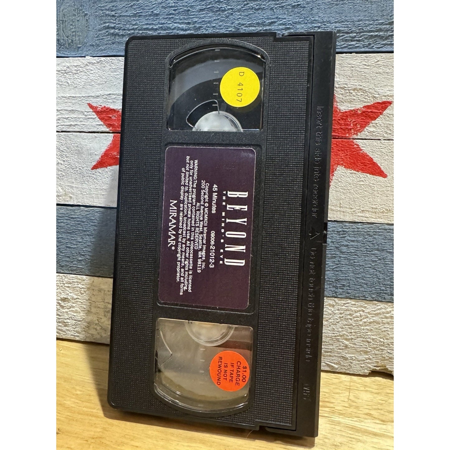 Beyond The Mind's Eye - VHS Used