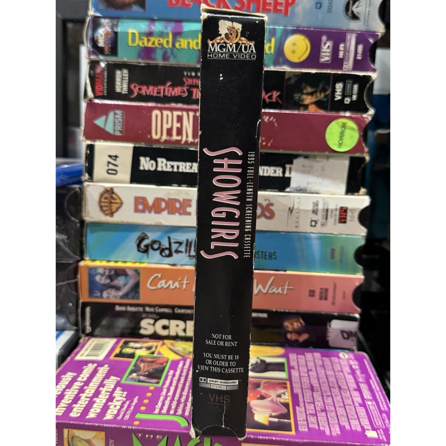 Showgirls Promo Screener - VHS Used