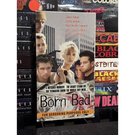 Born Bad Promo Screener - VHS Used