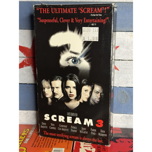 Scream 3 - VHS Used