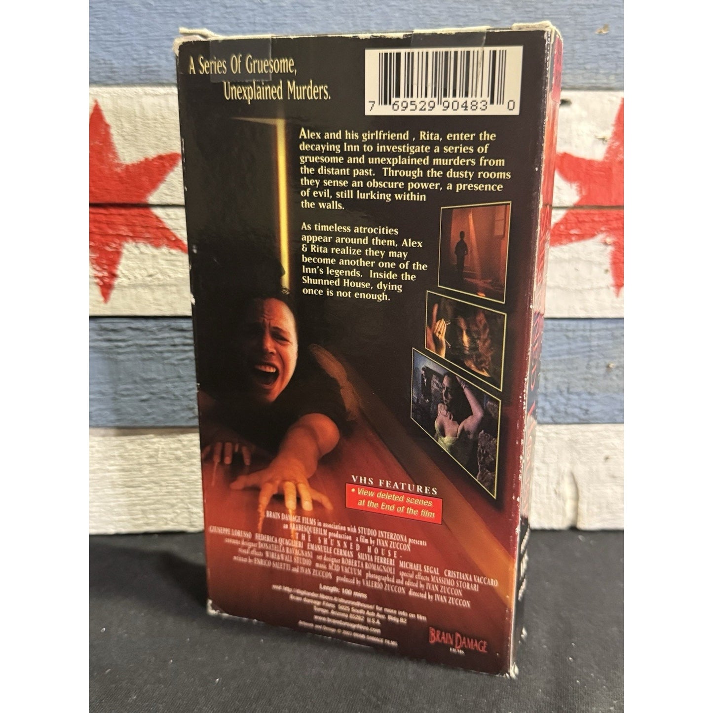 H.P. Lovecraft's The Shunned House - VHS Used