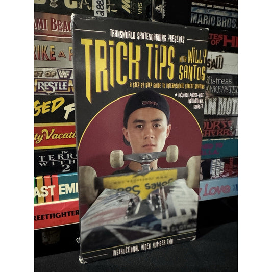 Transworld Skateboarding: Trick Tips with Willy Santos - VHS Used
