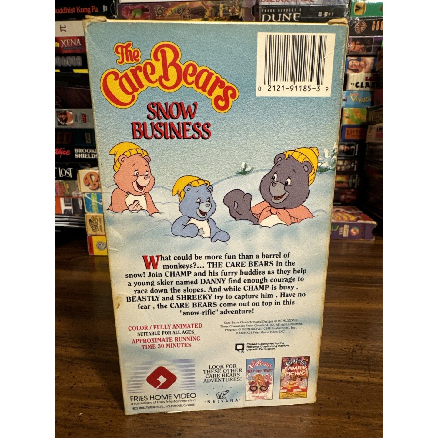 The Care Bears : Snow Business - VHS Used