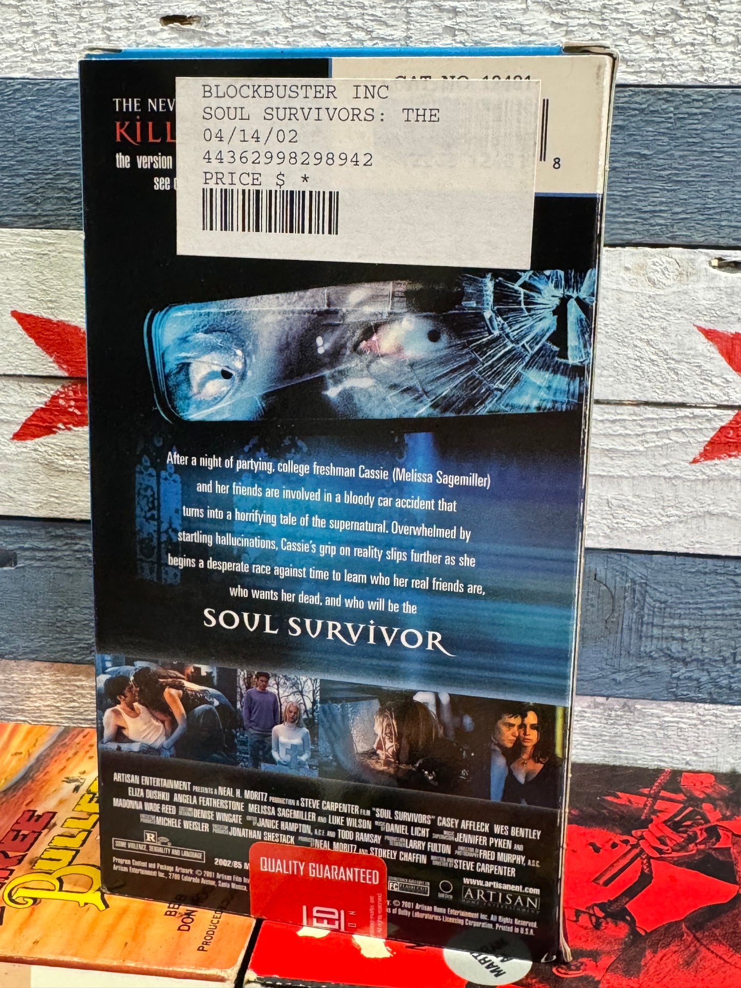Soul Survivors: The Killer Cut - VHS Used