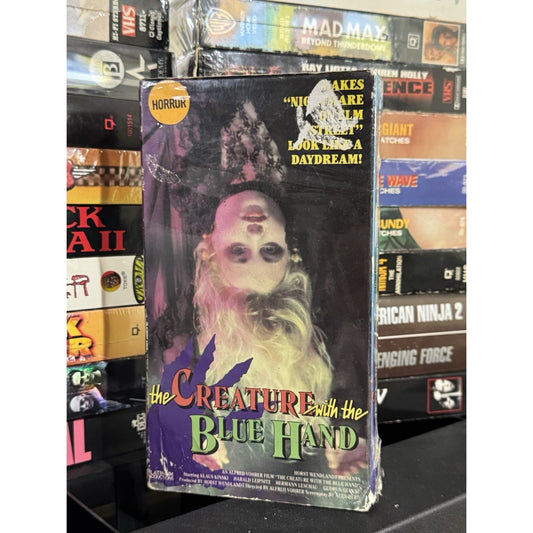The Creature With The Blue Hand - VHS Used
