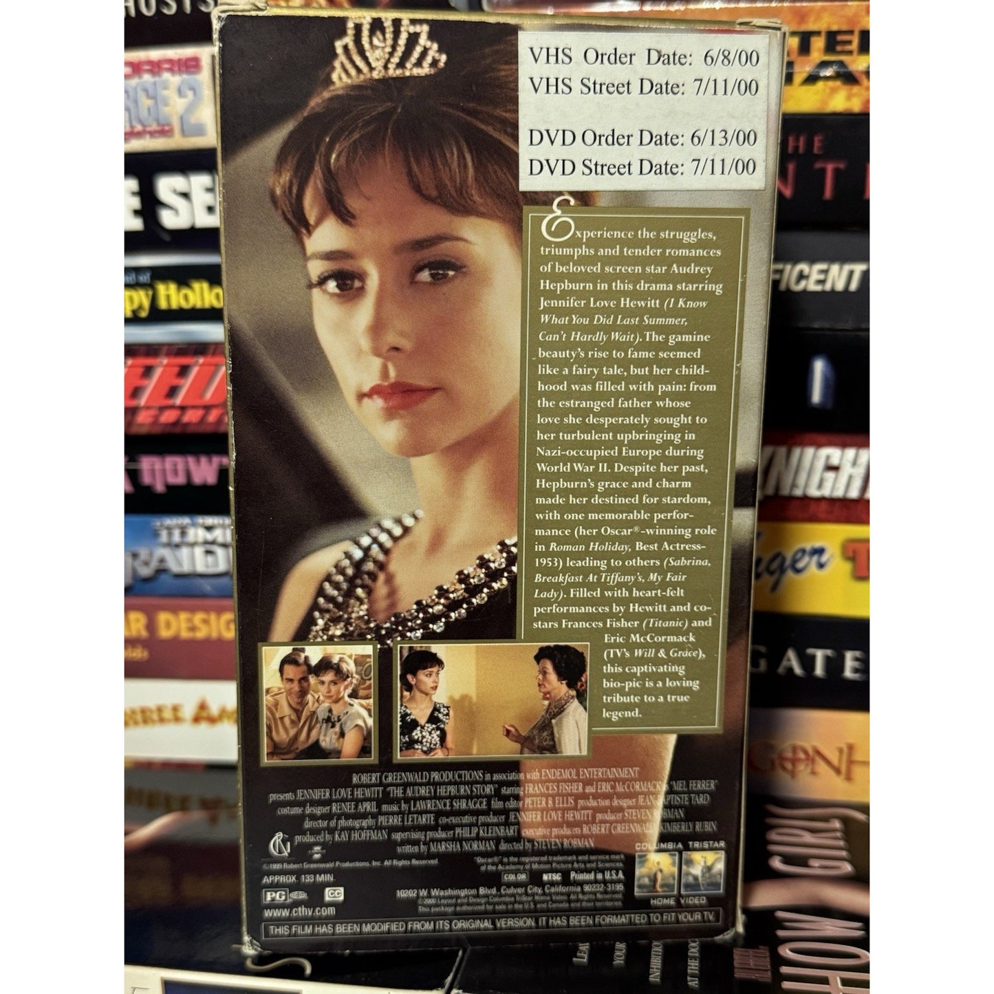 The Audrey Hepburn Story Promo Screener - VHS Used
