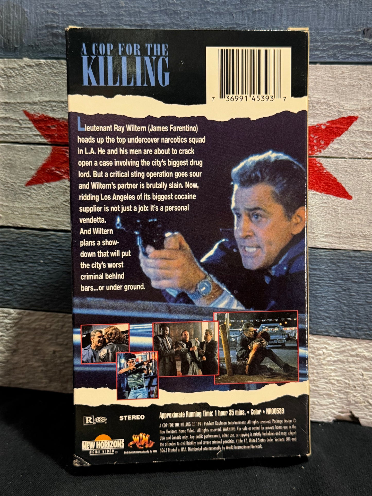 A Cop for the Killing - VHS Used