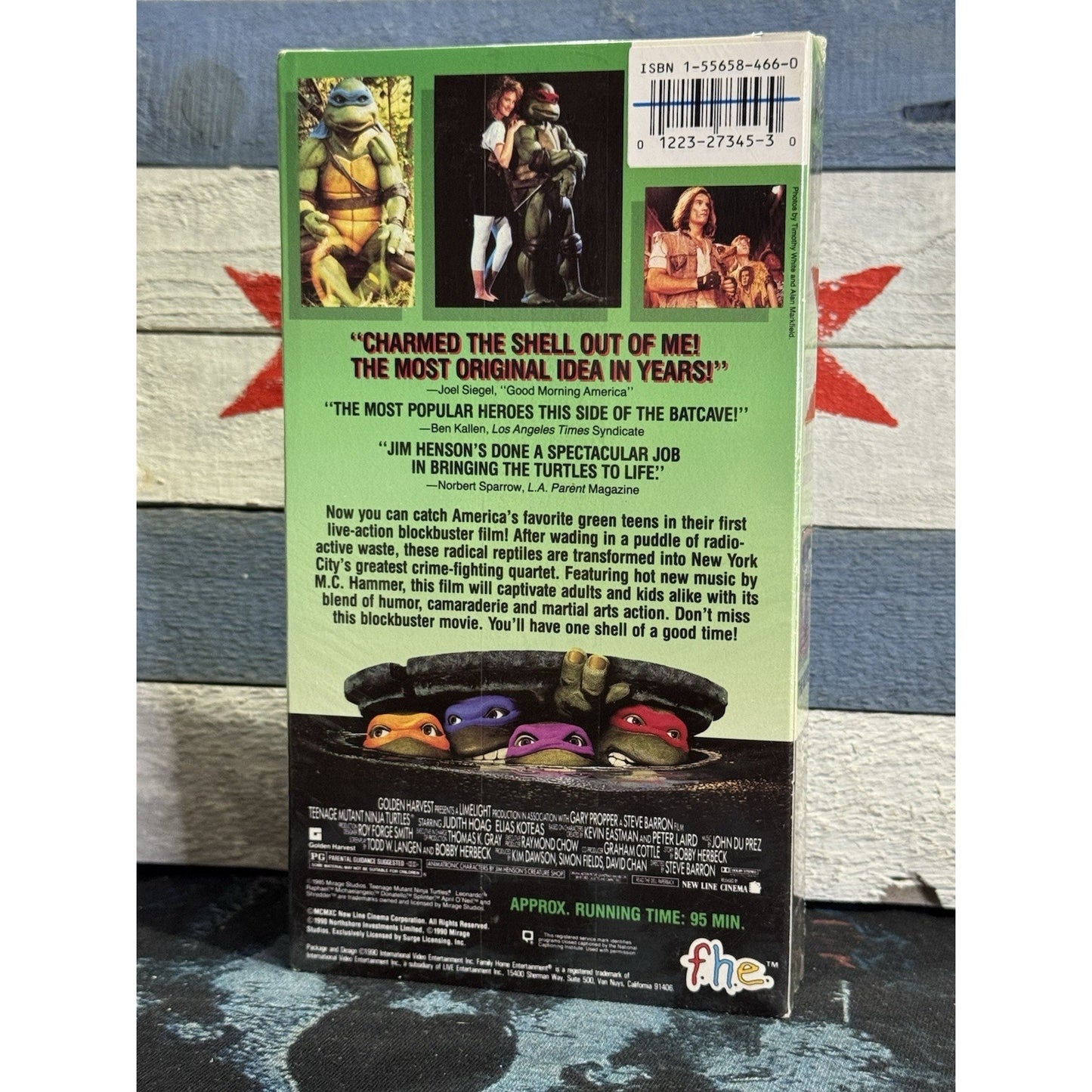 Teenage Mutant Ninja Turtles The Movie - VHS