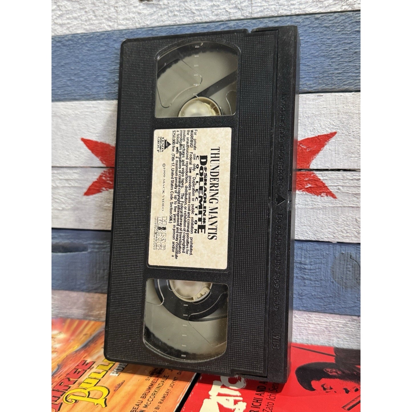 Shaolin Dolemite Collection: The Thundering Mantis - VHS Used