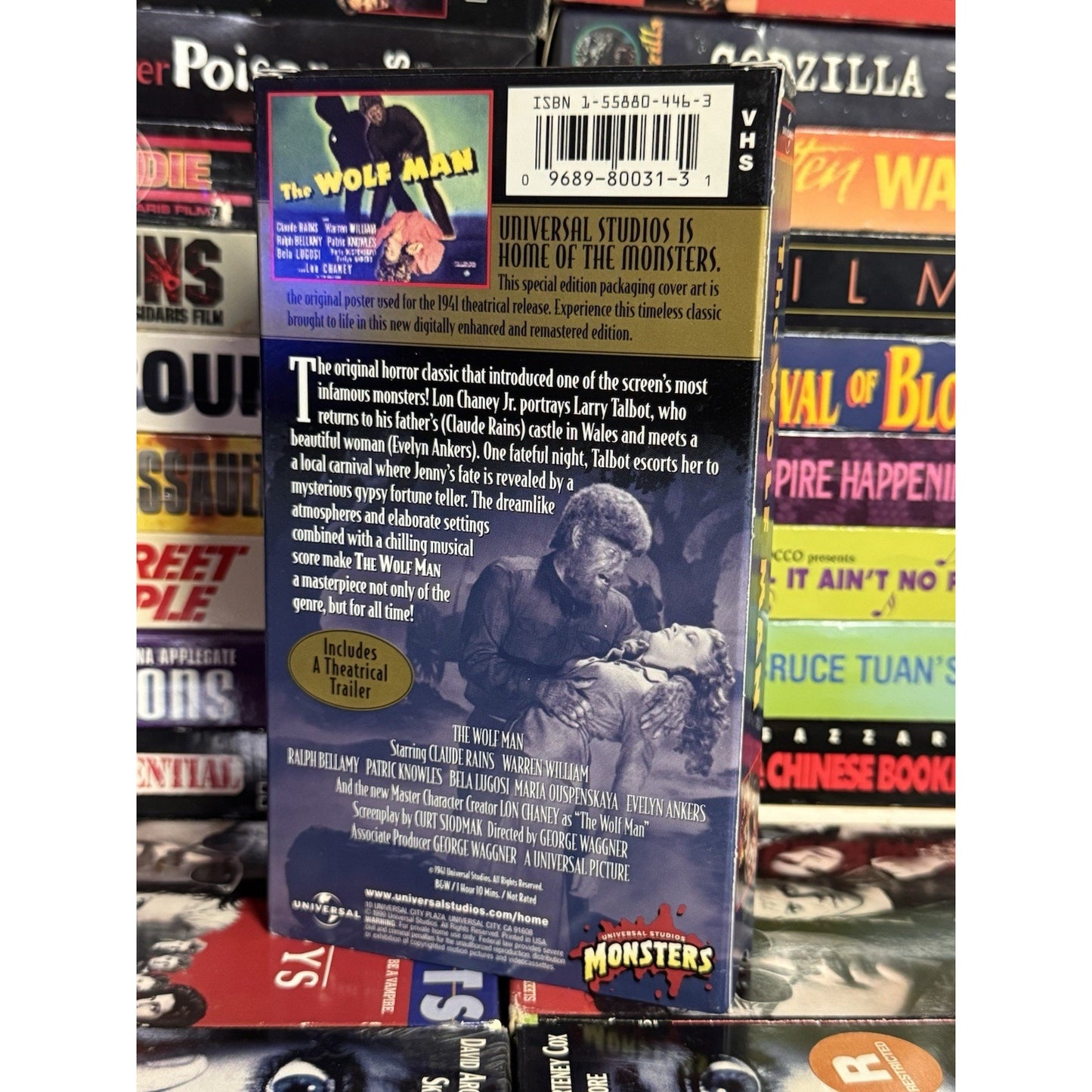 The Wolf Man - VHS Used