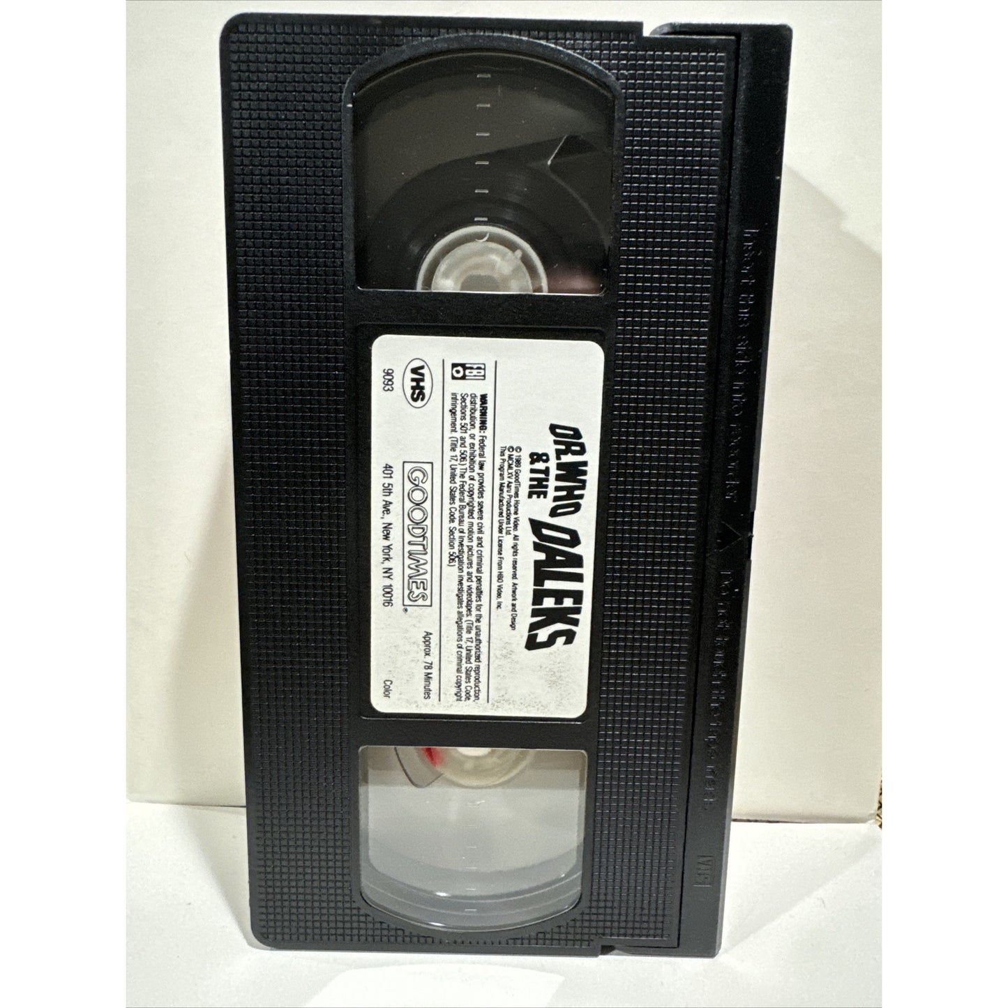 Dr. Who & The Daleks - VHS Used