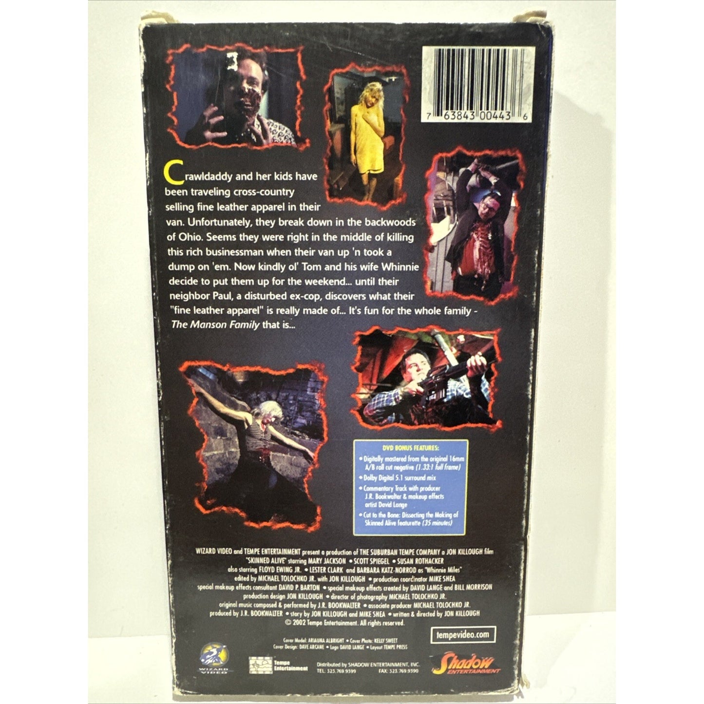Skinned Alive - VHS Used
