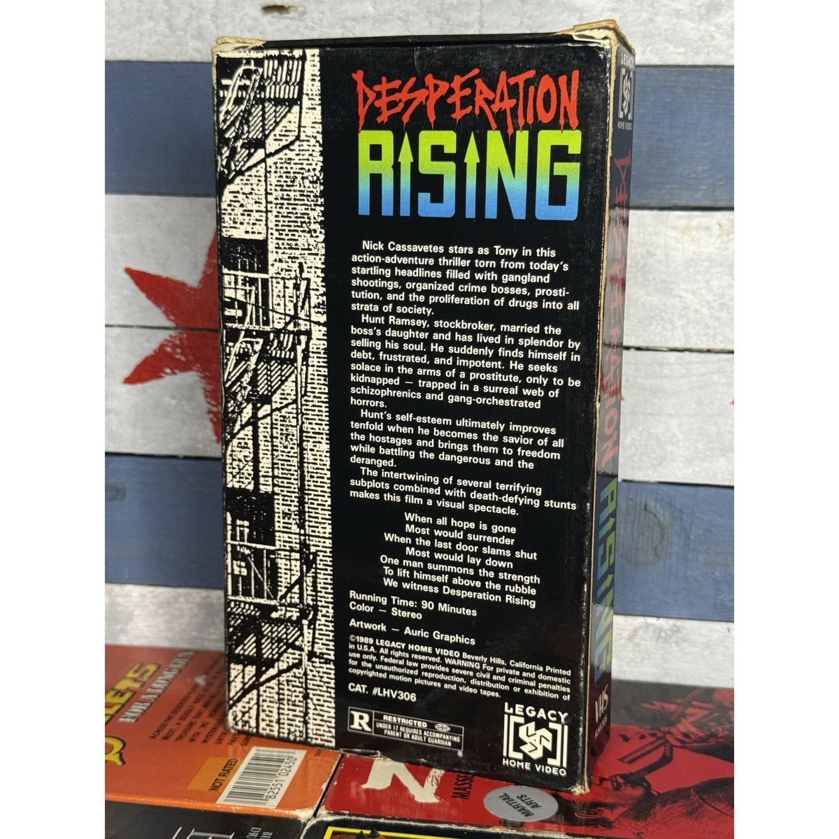 Desperation Rising - VHS Used