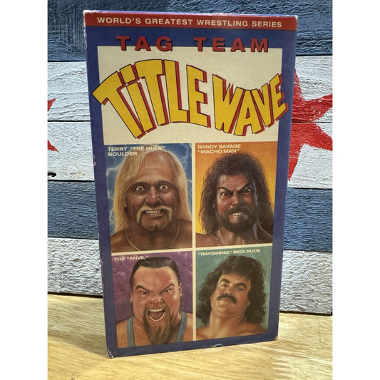 Tag Team Title Wave - VHS Used