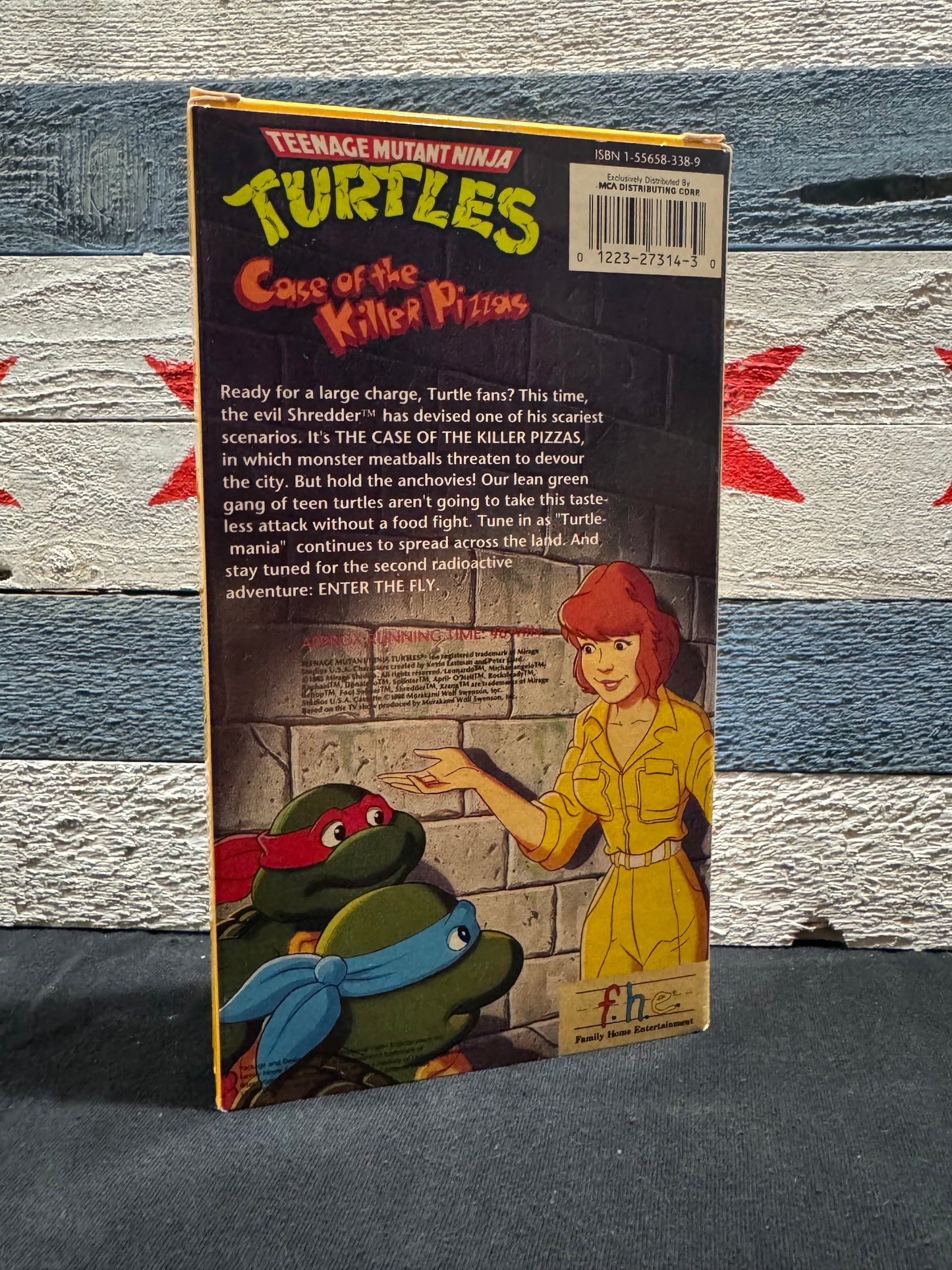 Teenage Mutant Ninja Turtles: Case of the Killer Pizzas - VHS Used