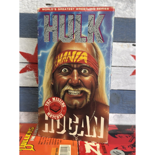 Hulk Hogan The Missing Matches Wrestling - VHS Used
