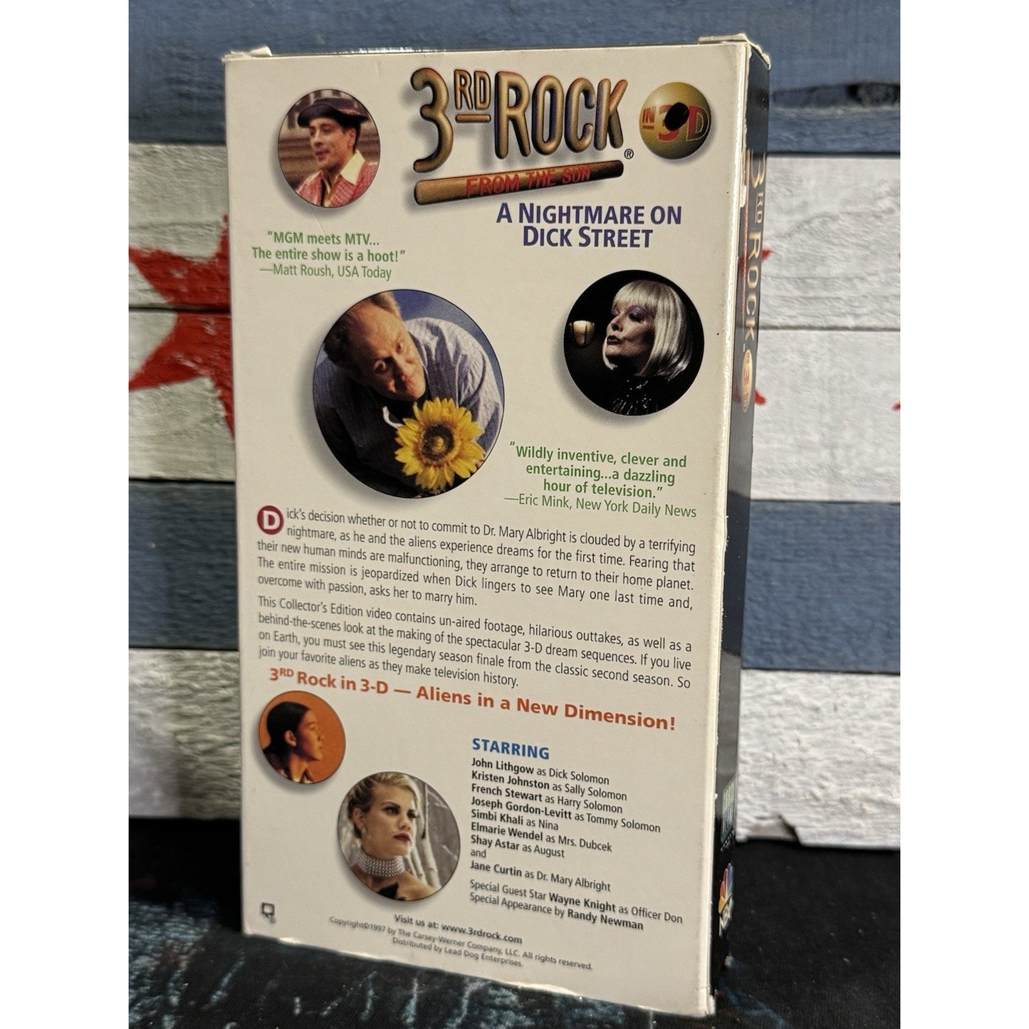 3rd Rock from the Sun in 3-D Collector's Edition - VHS Used