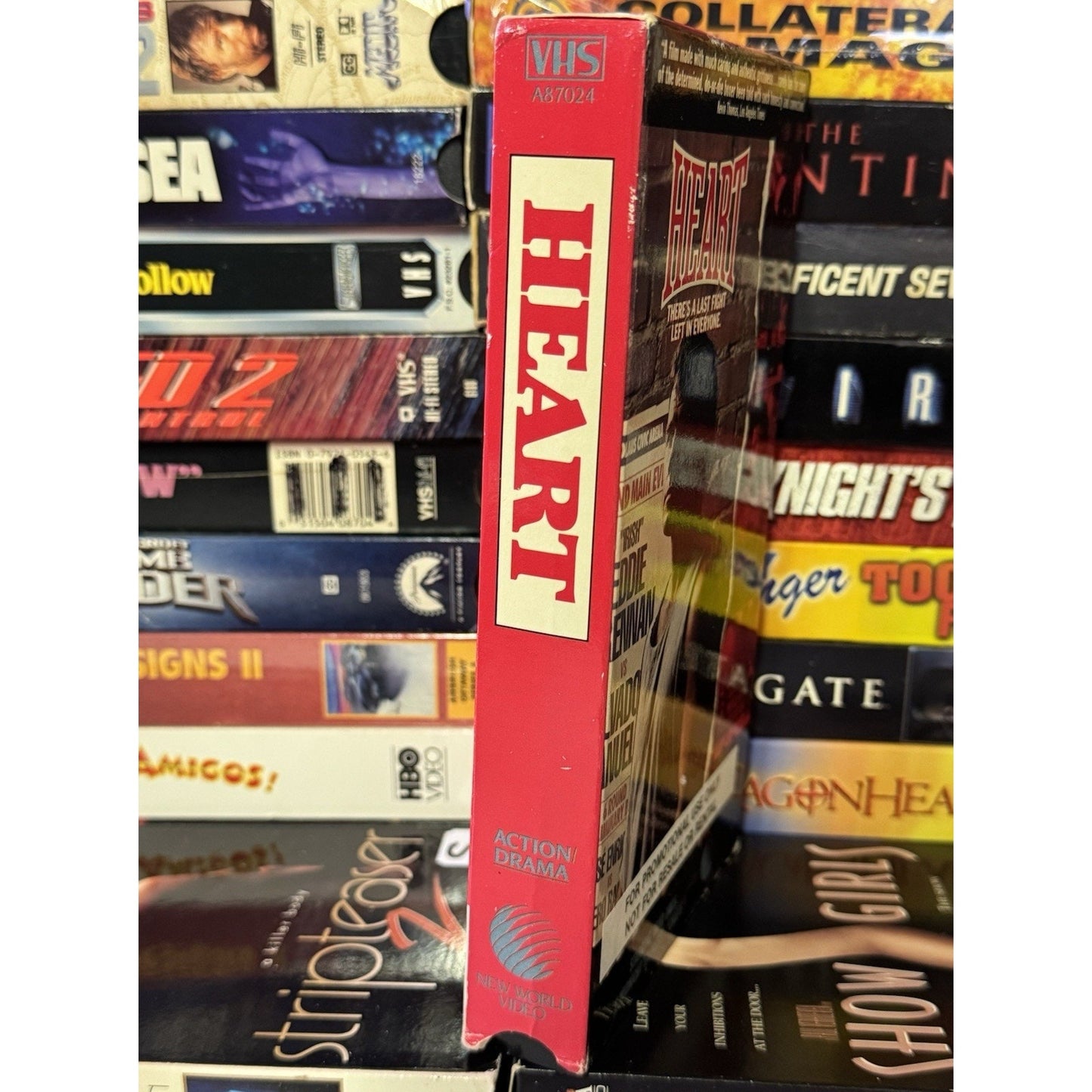 Heart Promo Screener - VHS Used