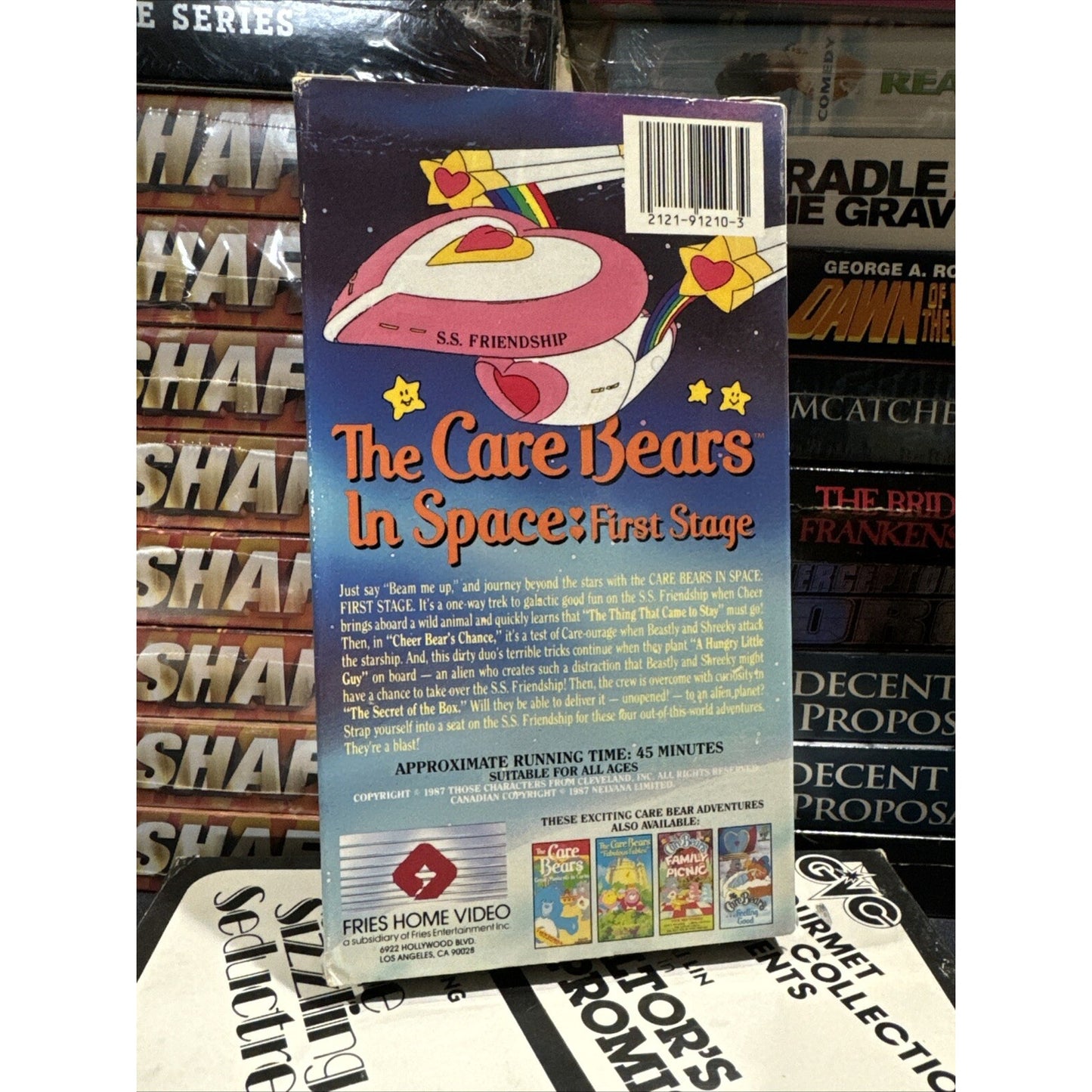 The Care Bears in Space : First Stage - VHS Used
