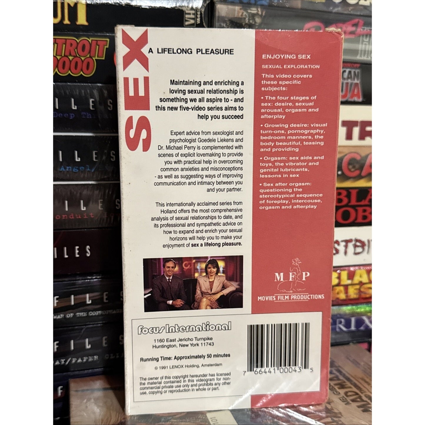 Sex A Lifelong Pleasure : Enjoying Sex - VHS Used
