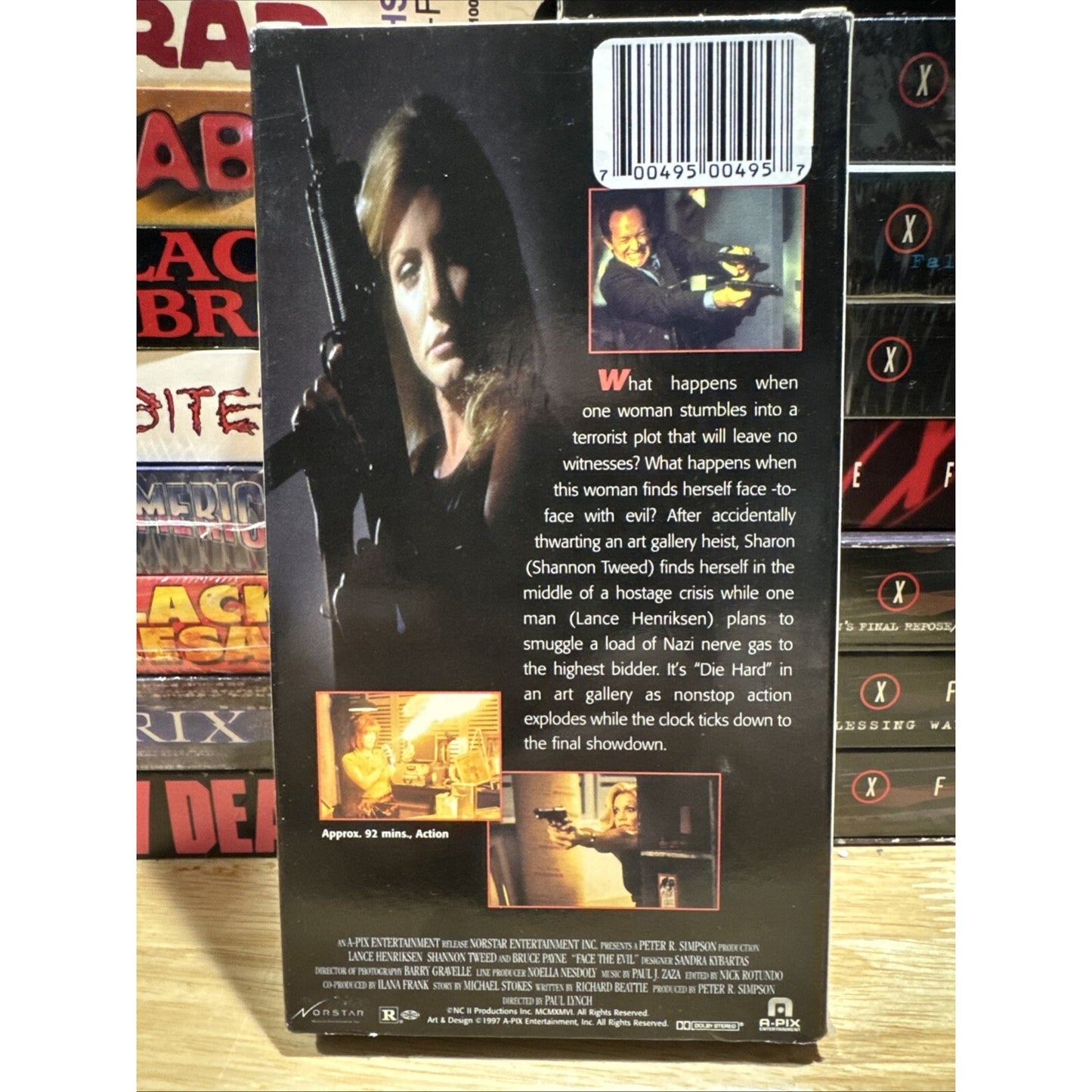 Face the Evil - VHS 1996 Shannon Tweed Sexy Thriller