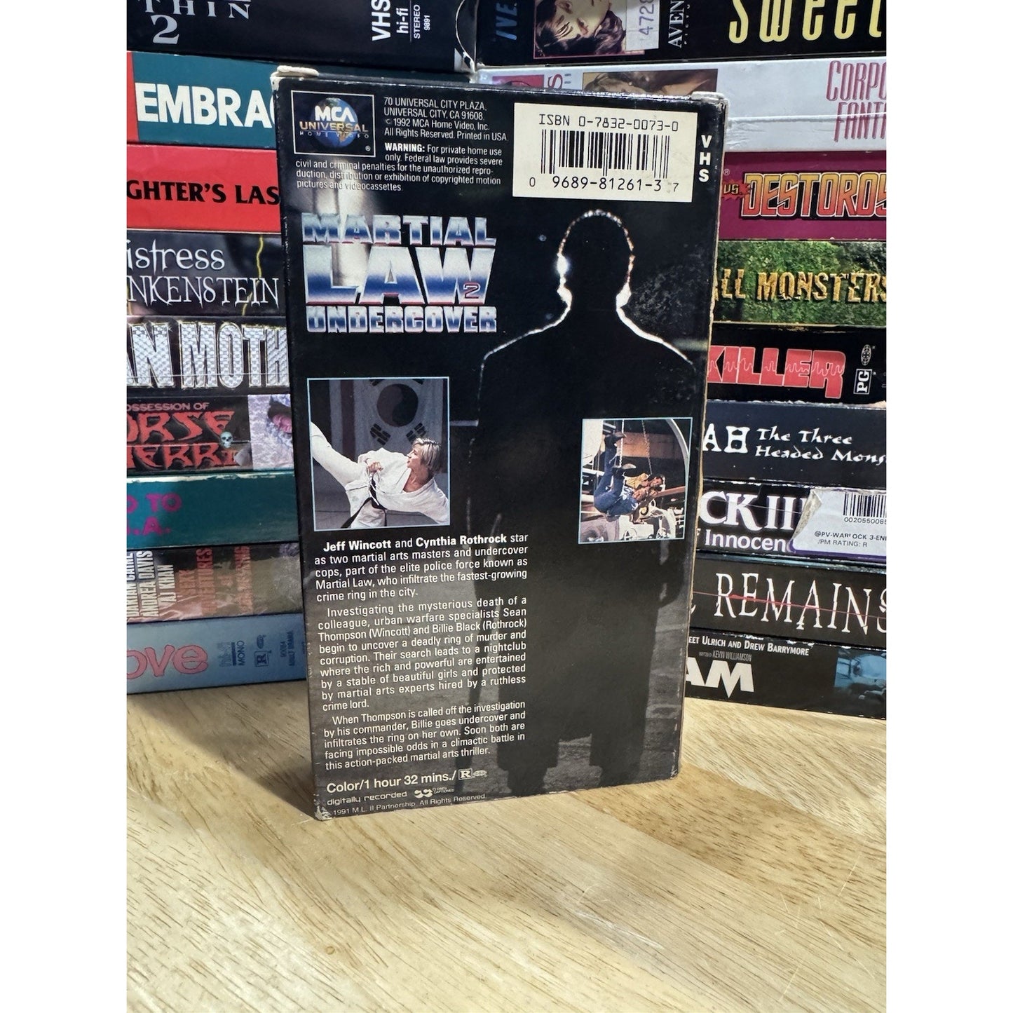 Martial Law 2: Undercover - VHS Used